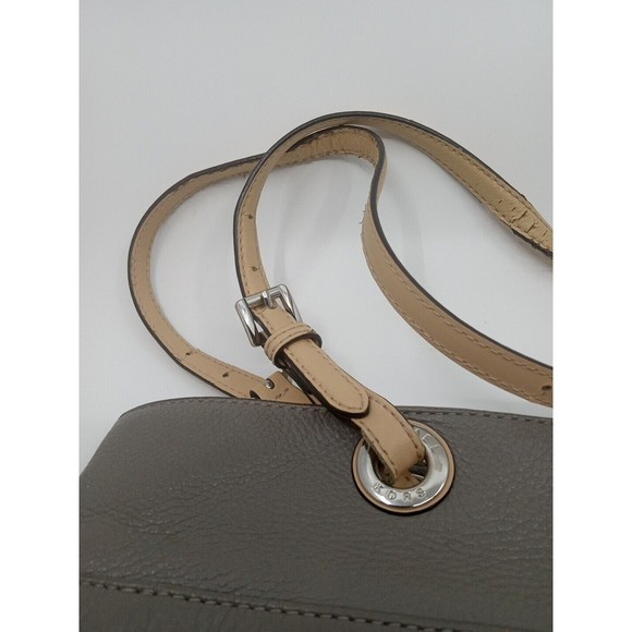 Michael Kors Bedford Pebbled Leather Medium Pocket Tote Shoulder Bag Gray - Picture 14 of 14